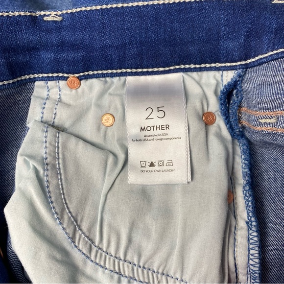 MOTHER The Pixie Rider Ankle Jean Taxi! High Waist Size 25 - Picture 12 of 16